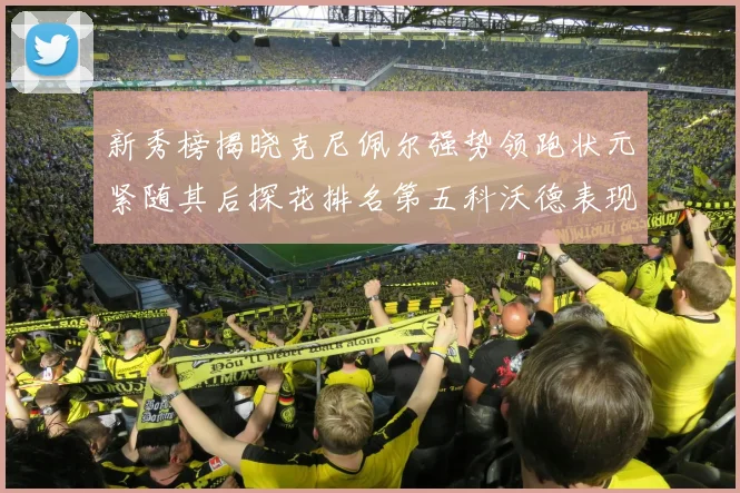 新秀榜揭晓克尼佩尔强势领跑状元紧随其后探花排名第五科沃德表现抢眼位列第三