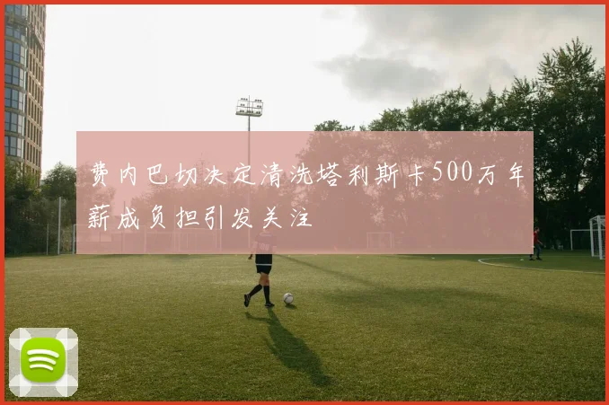 费内巴切决定清洗塔利斯卡500万年薪成负担引发关注